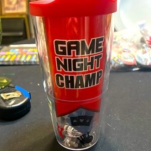 tervis 24oz tumbler brand new Game Night Champ